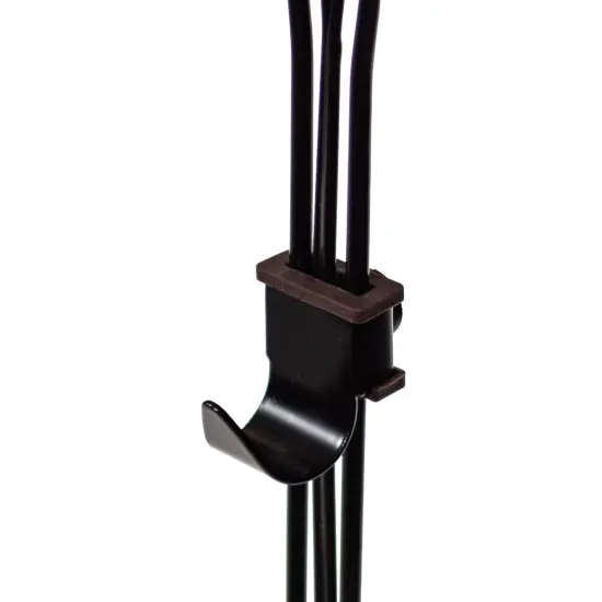 Adjustable Wreath Hanger for Door - Antler Black {6}