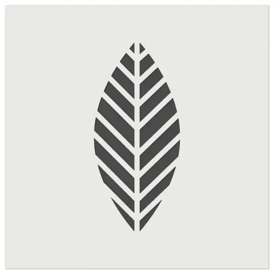 Cute Leaf Wall Cookie DIY Craft Reusable Stencil {7}