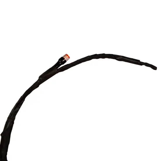 Northlight Pre-Lit Weeping Halloween Twig Tree - 24" - Black - LED Orange Lights {6}