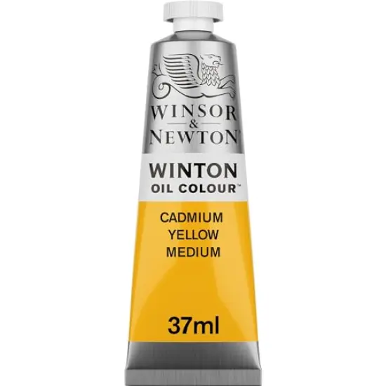 Oil Color, 37ml (1.25-oz) Tube, Cadmium Yellow Medium {1}