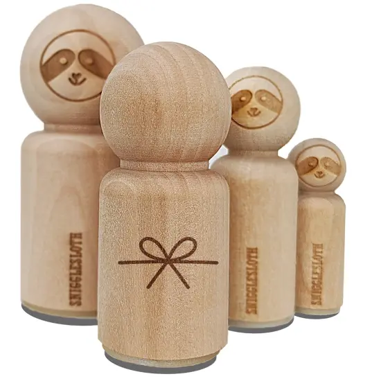 Gift Bow Rubber Stamp for Stamping Crafting Planners {7}