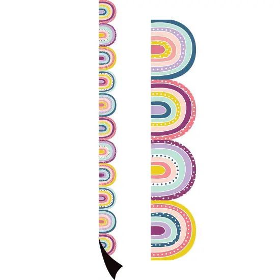 Oh Happy Day Rainbows Magnetic Border, 24 Feet Per Pack, 3 Packs {2}