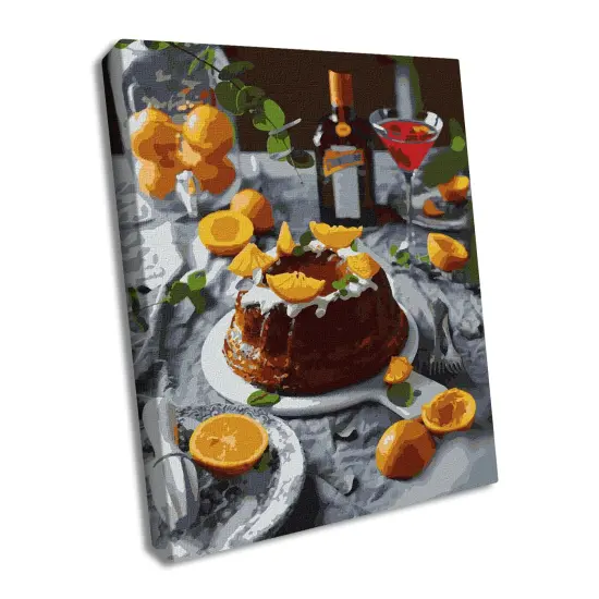 Painting by Numbers kit Orange delight KHO5616 {1}