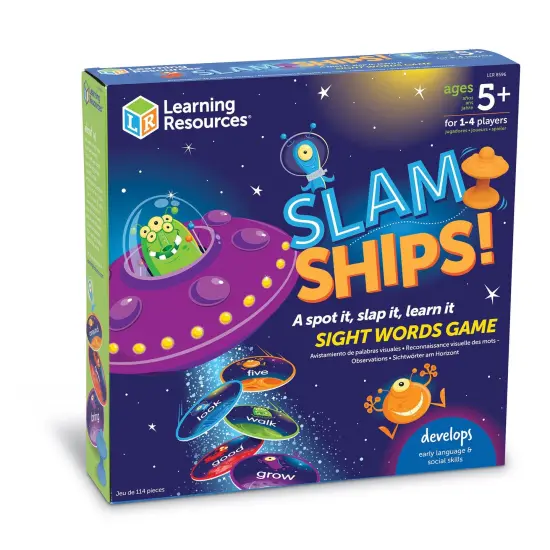 Slam Ships! Sight Words Game {1}