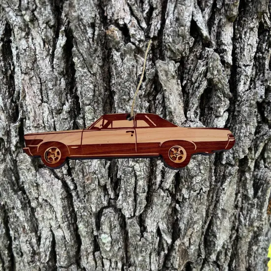 Muscle Car - Cedar Ornament {3}