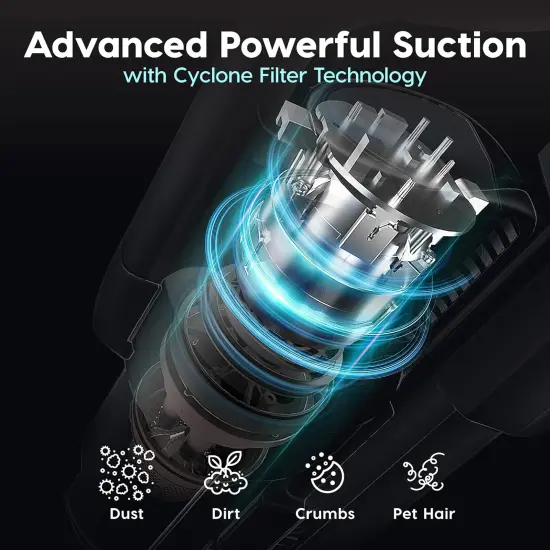 IRIS USA Rechargeable Cordless Stick Vacuum Cleaner {2}