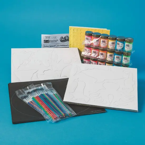 3D Fishbowls Craft Kit (Pack of 36) {3}