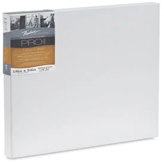 Fredrix Pro Series Dixie Gallery Profile Canvas - 18" x 24", 1-3/8" Profile {1}