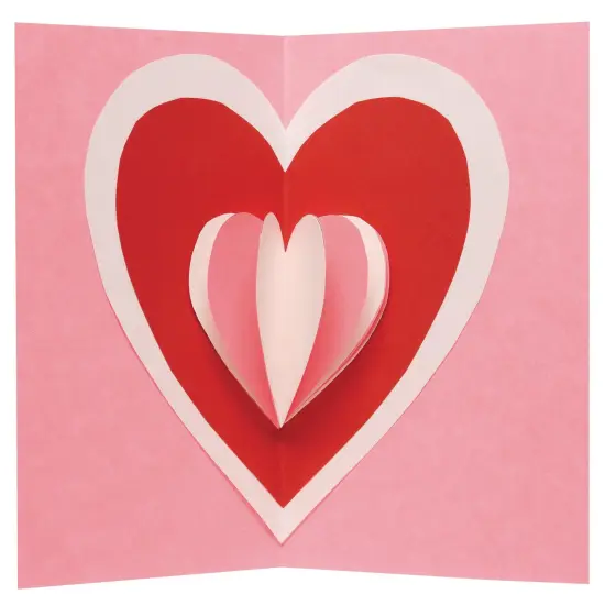 Construction Paper Valentine Assortment, 9" x 12", 150 Sheets Per Pack, 3 Packs {3}