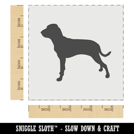 Bracco Italiano Dog Solid Wall Cookie DIY Craft Reusable Stencil {6}