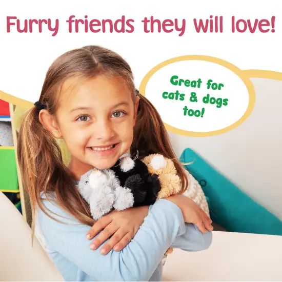 6 Pieces Stuffed Animal Cat - Plush Kitty Stuffed Animal for Party Favors and Kids, Birthday Gifts for Girls Boys Kids, Toddlers Party Decoration, Huggable Toy, Soft Plush Toy, Cat Toy {5}