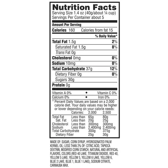 Bite Size Candies, Original Fruit, 7.2 Oz Bags (Case of 12) {3}