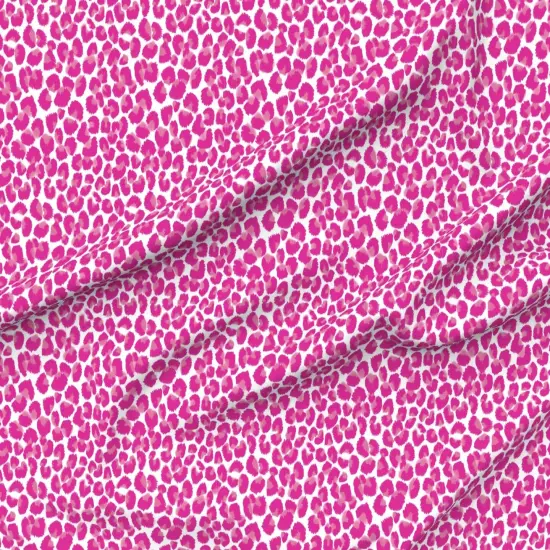 Various Fabrics by the Yard or Fat Quarter Pink Cheetah Leopard Print Animal Exotic Hot Wild Cat Safari Custom Printed Fabric by Spoonflower {6}