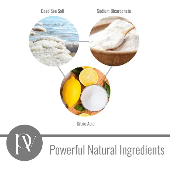 Pavelle Dead Sea Fizzy Bath Bomb, Fizzy Bath Bombs For Women & Men, 14 oz (397g) {2}