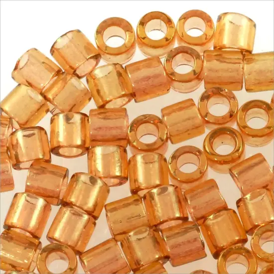 Miyuki Delica Seed Bead 8/0 Gold Luster Caramel {3}