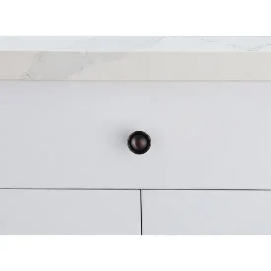 Kadea 1.2" Diameter Oil-rubbed Bronze Mushroom Knob Multipack (Set of 10) {2}