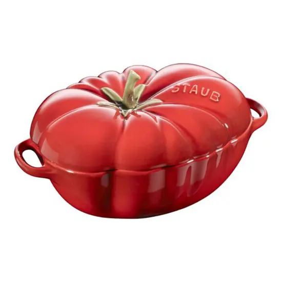 Staub Ceramic 16-oz Petite Tomato Cocotte - Cherry {1}
