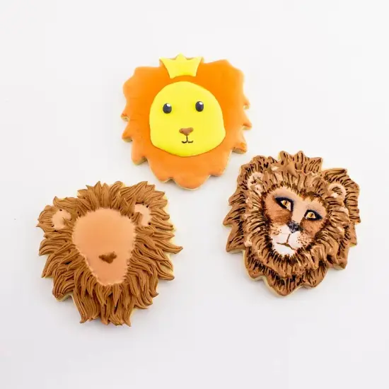 Ann Clark Lion Face Cookie Cutter {2}