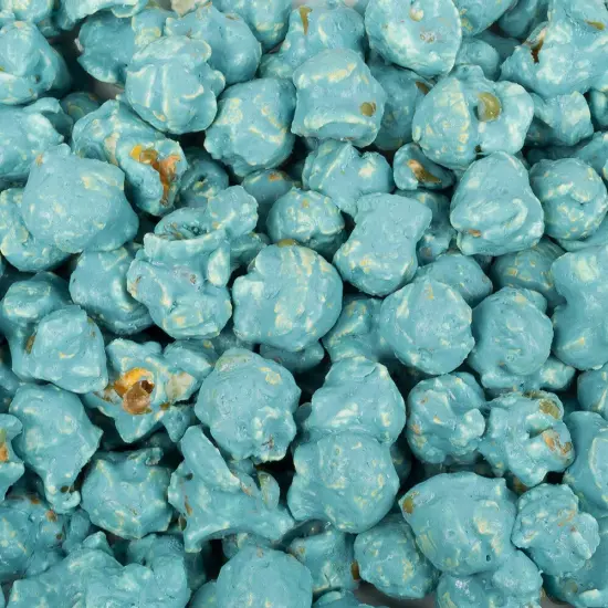 1 lb Light Blue Candy Coated Popcorn Vanilla Flavored (1lb Bag) {1}