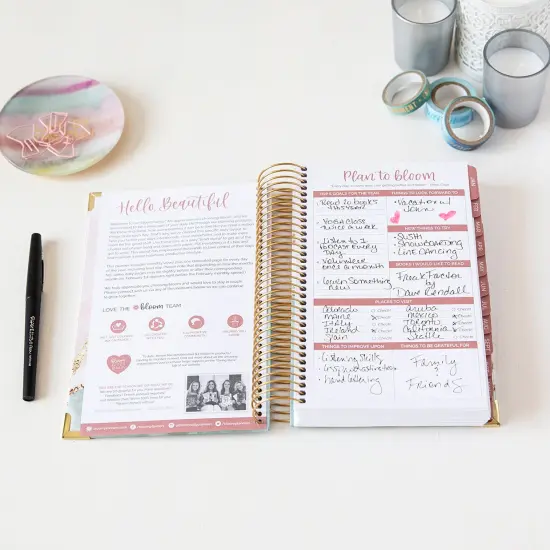 bloom daily planners Undated Daily To Do List Planner & Calendar, 6.5" x 8.25", Daydream Believer {5}