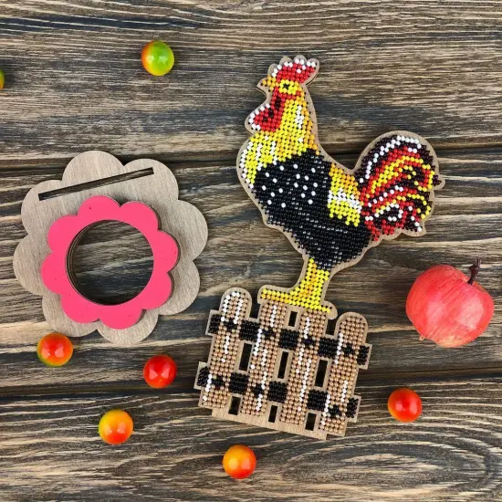 Set for embroidery with beads on wood FLK-333 {5}