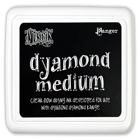Dyan Reaveley Dylusions Dyamond Medium Pad-Clear {1}