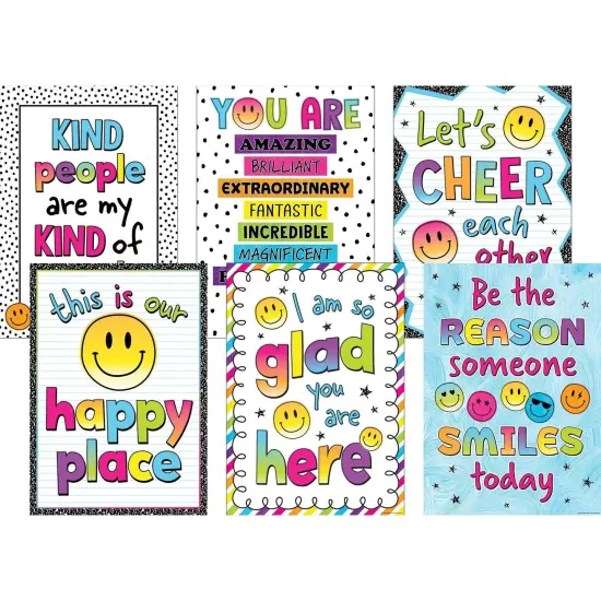 Brights 4Ever Positive Posters, Set of 6 {1}