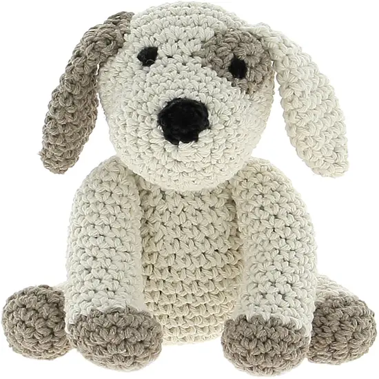 Hoooked Amigurumi DIY Kit W/Eco Barbante Yarn-Puppy Millie {5}