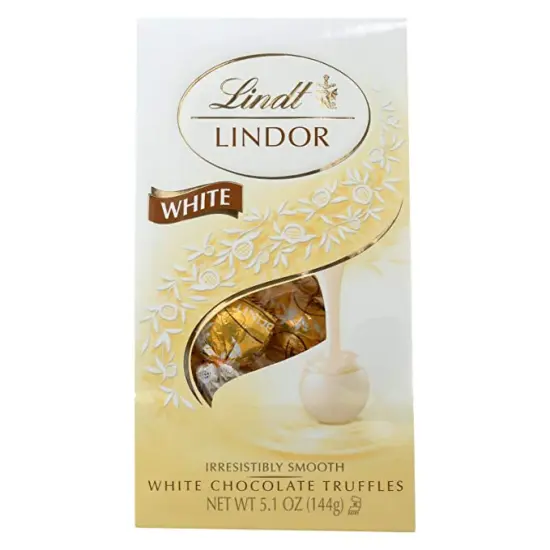 TRUFFLES,WHITE CHOC,BAG 5.1 oz (Case of 6) {1}