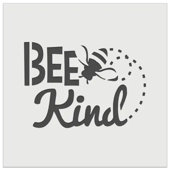 Bee Kind Honey Insect Wall Cookie DIY Craft Reusable Stencil {7}