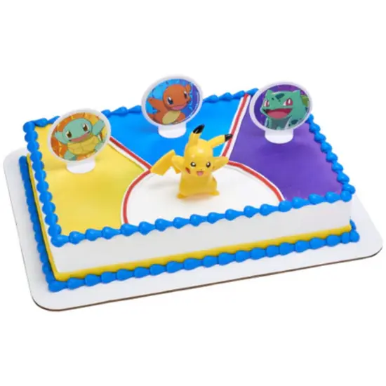 Pokemon Light Up Pikachu Cake Decorating Kit {2}