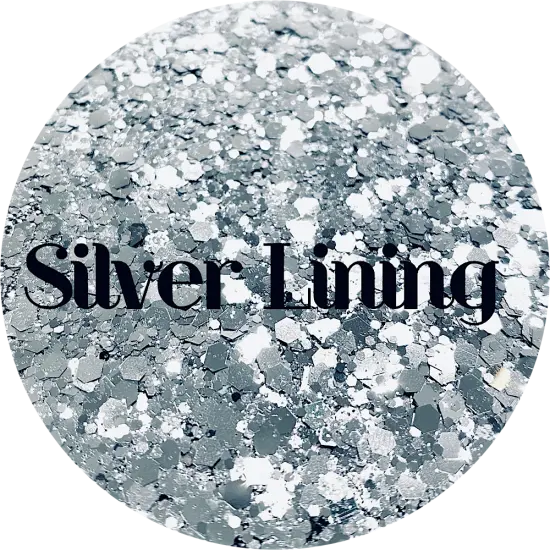Polyester Glitter - Silver Lining by Glitter Heart Co.&trade; {1}