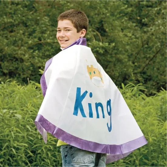 Superhero Capes Craft Kit, Large Capes 30"L (Pack of 12) (Pack of 12) {5}