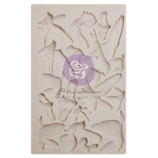 Finnabair Decor Moulds 5"X8"X8mm-Flocking Birds {1}