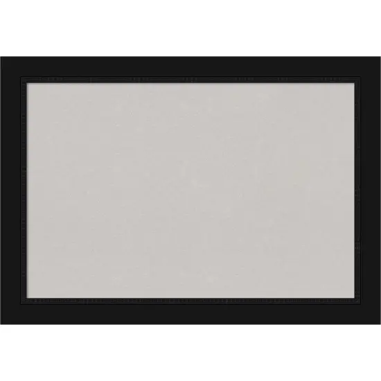 Avon Black Framed Corkboard, Grey Cork {1}
