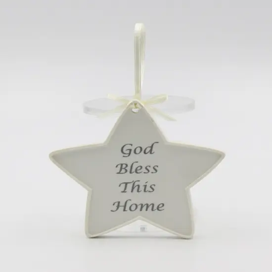 Ceramic North Star Angel Ornament, Home D&eacute;cor, Religious D&eacute;cor, Religious Gift, Church D&eacute;cor, Baptism Gift, Christmas Decor {3}