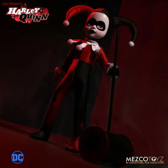 Mezco Toyz Living Dead Dolls Classic Harley Quinn Doll {7}