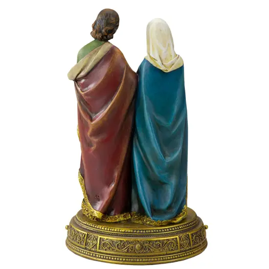 Roman Joseph's Studio Heavenly Protectors Holy Family Figurine - 10.5" Gold {5}