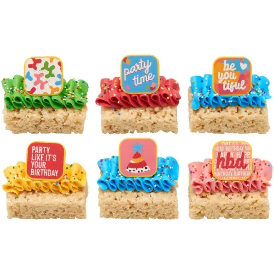 Joyful Expressions Assortment Cupcake Rings, 12ct {6}