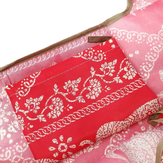 Wrapables Foldable Tote Nylon Reusable Grocery Bag (Set of 2) Regal Elephants {5}