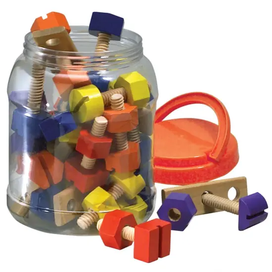 Original Toy Company Wooden Nuts and Bolts {1}