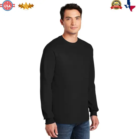 Long Sleeve Value T-Shirts for Men's {3}
