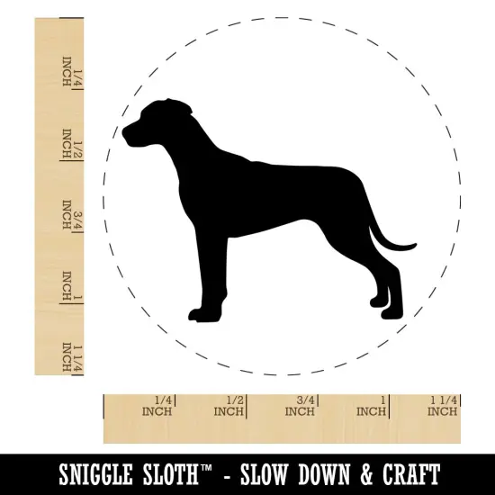 Rhodesian Ridgeback Dog Solid Rubber Stamp for Stamping Crafting Planners {1}