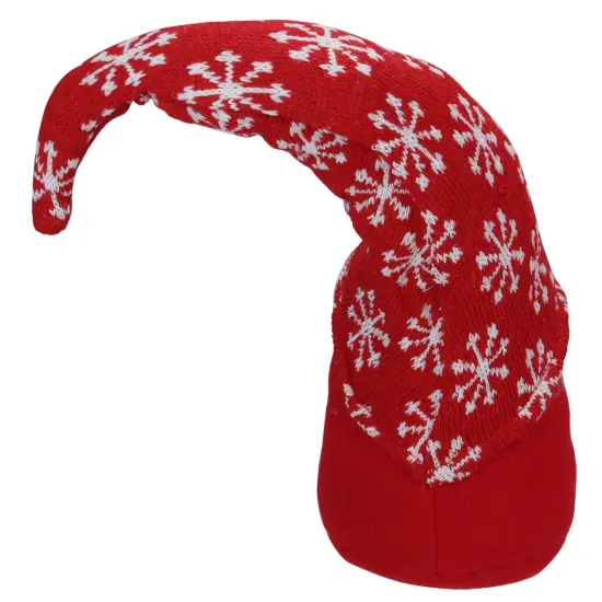 Northlight Santa Gnome with Snowflake Hat Christmas Figure - 8" - Red {6}