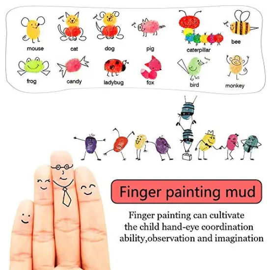 20 Colors Ink Stamp Pads, Washable Craft Stamp Pad DIY Color for Rubber Stamps, Paper, Scrapbooking, Wood Fabric, Best DIY Gift for Kids &ndash; Gtlzlz {5}