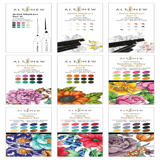 Retired - Artist Alcohol Markers Bundle (108 Colors) {1}