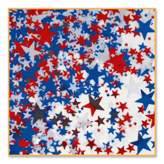 Red, White & Blue Stars Confetti (Pack of 6) {1}
