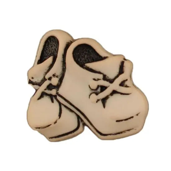 Buttons Galore and More Bulk Buttons - Baby Shoes - 100 Buttons {1}