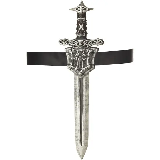 Knight Sword With Crusader Sheath Costume Accessory {1}