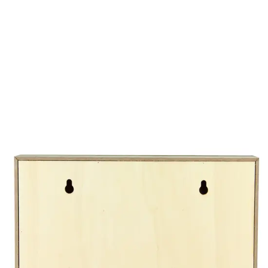 Northlight 11.75" Red and Brown Christmas LED Battery Operated Wall Decoration {4}